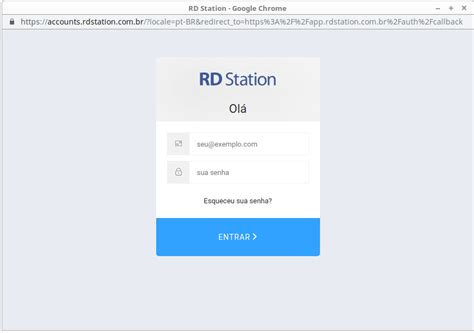 rd station login